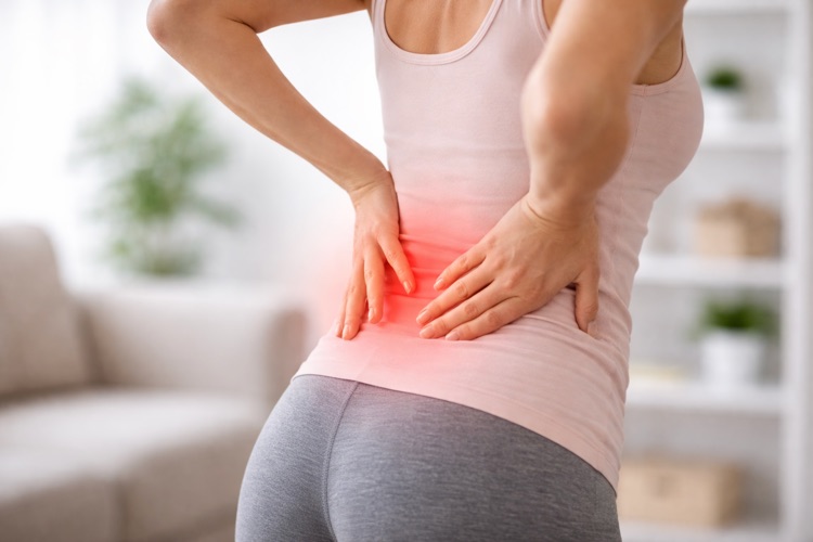 lower back pain is the most common